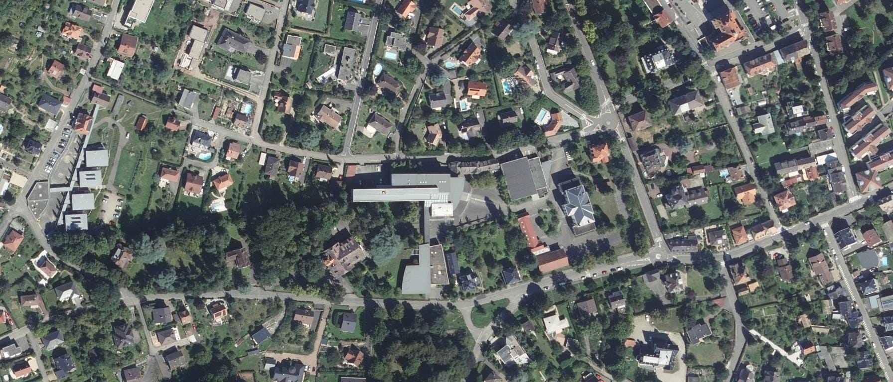 Vue aérienne de Lycée Alfred Kastler