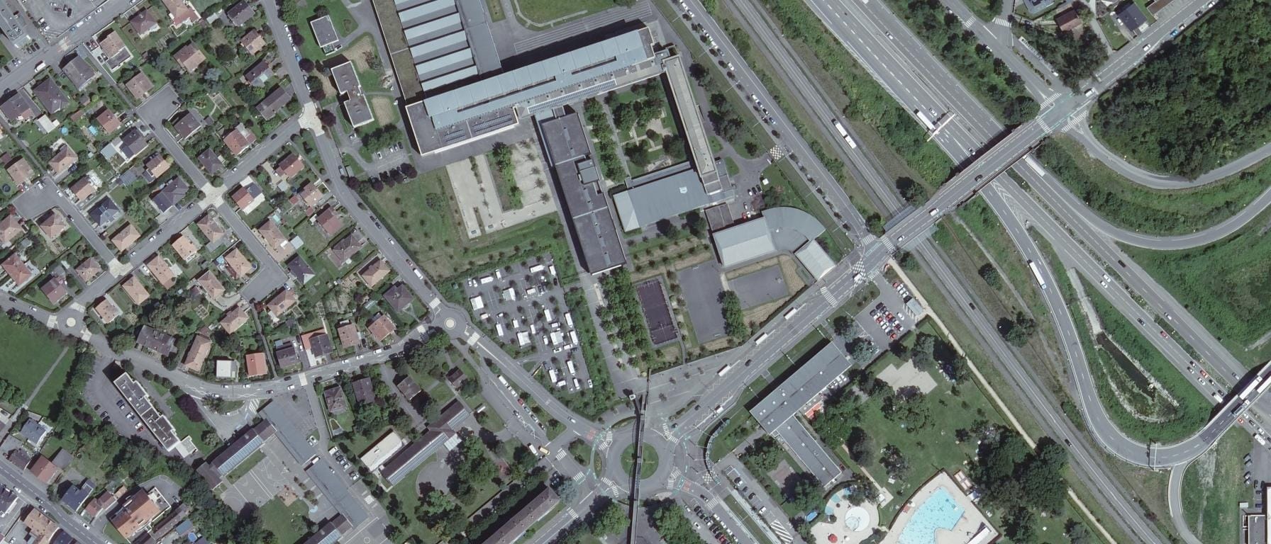 Vue aérienne de Lycée Jean Mermoz
