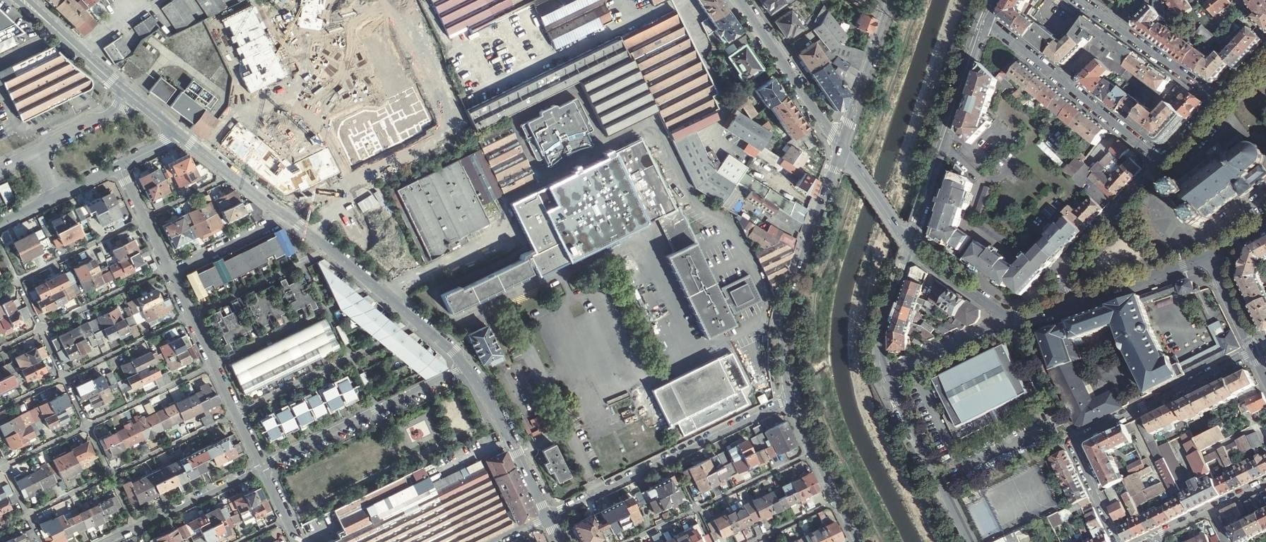 Vue aérienne de Lycée Laurent de Lavoisier