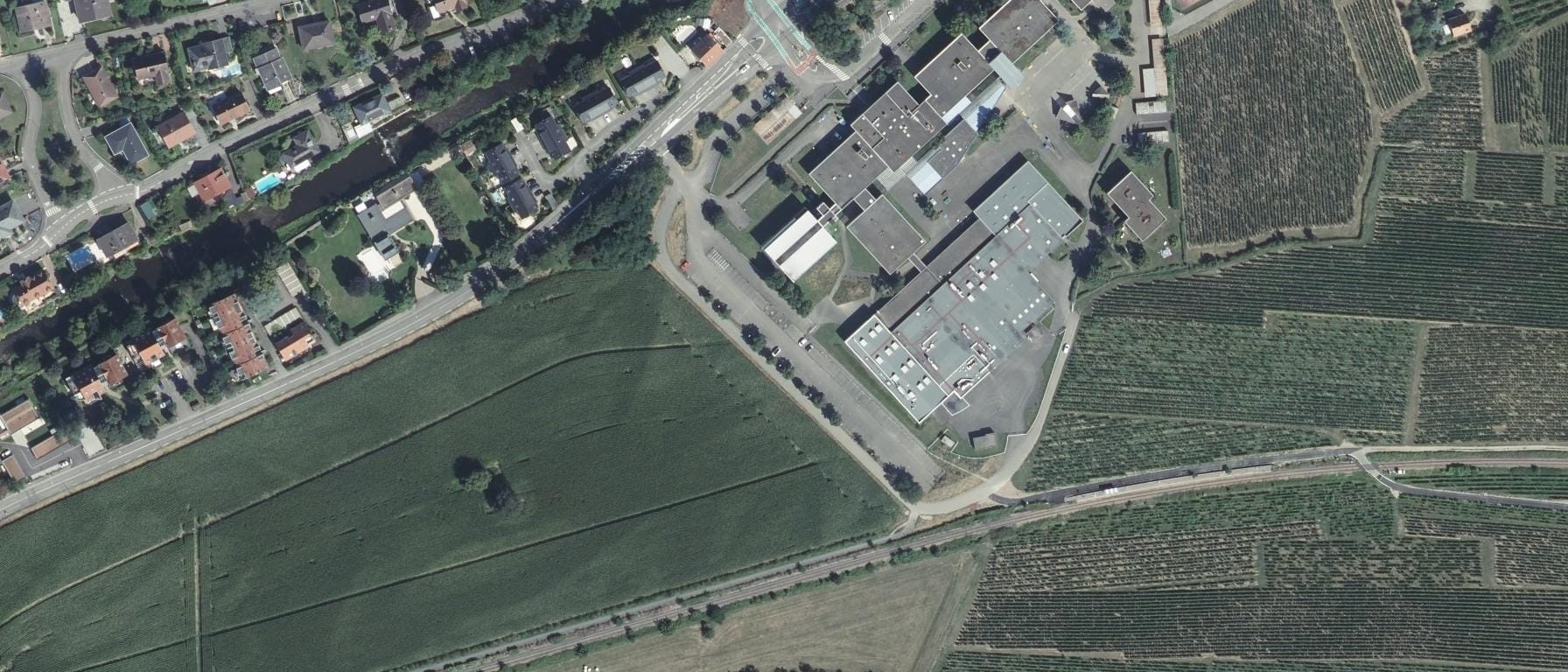 Vue aérienne de Lycée Schwendi