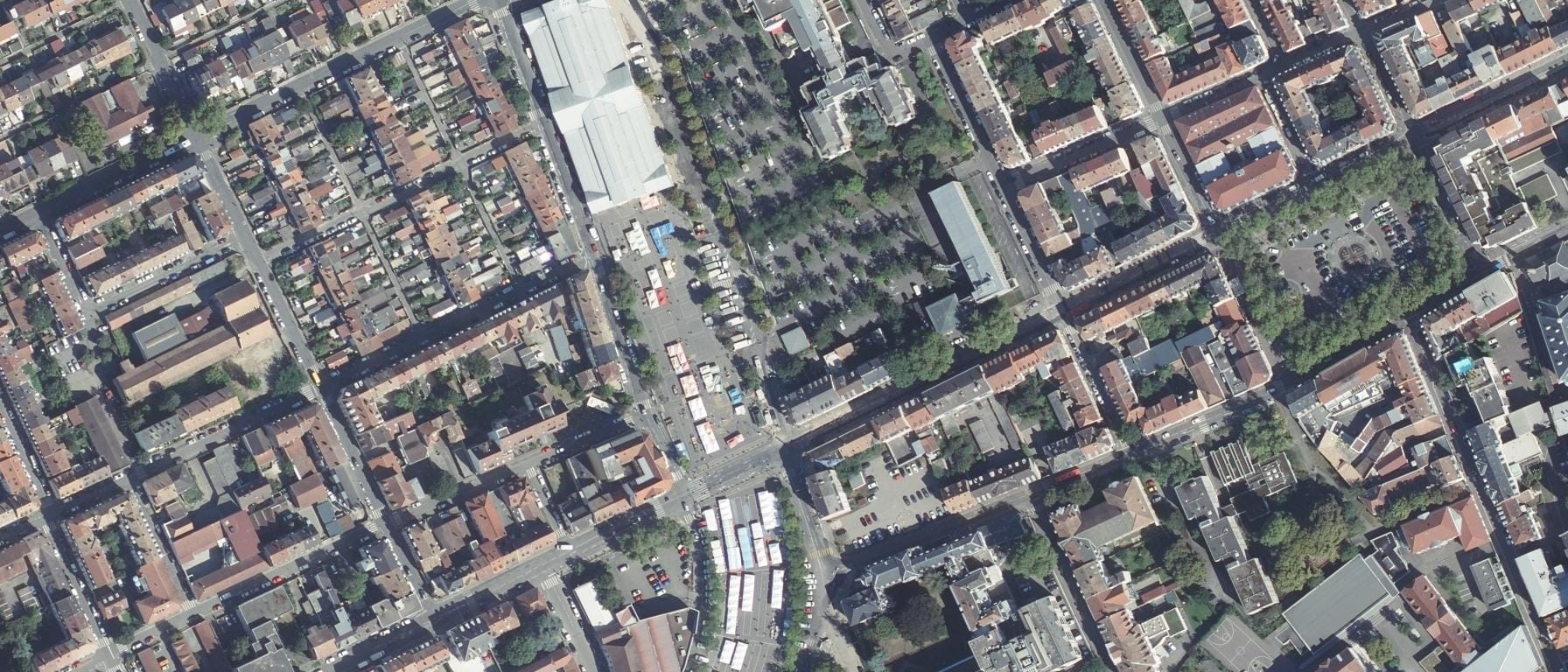 Vue aérienne de CFA DE L'INDUSTRIE D'ALSACE