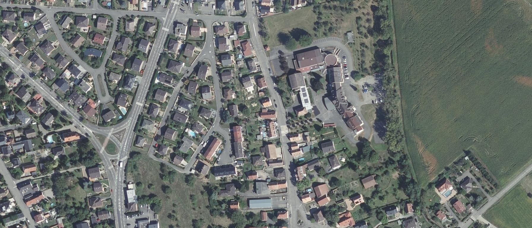 Vue aérienne de CFA CAA - UFA Don Bosco