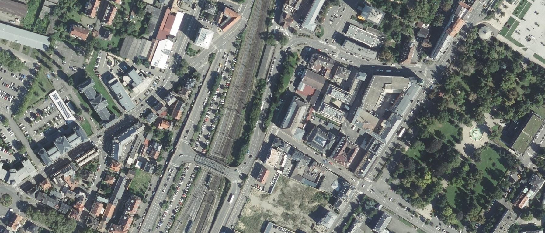 Vue aérienne de CFA de l'hotellerie et restauration