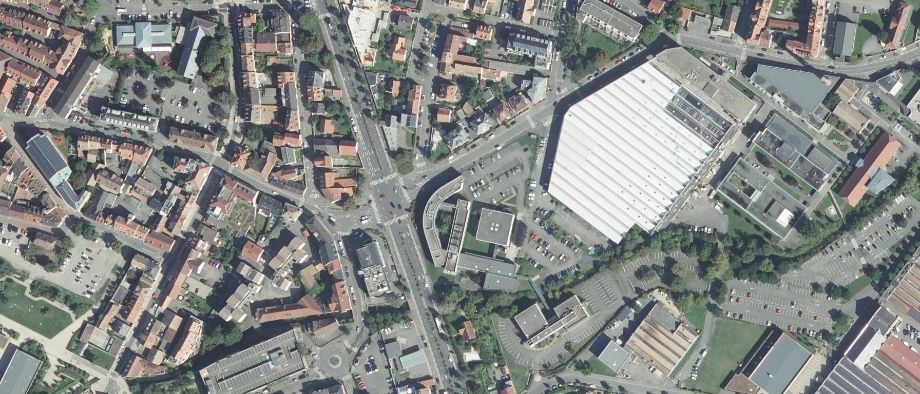 Vue aérienne de IFA - CFA DE LA CCI ALSACE