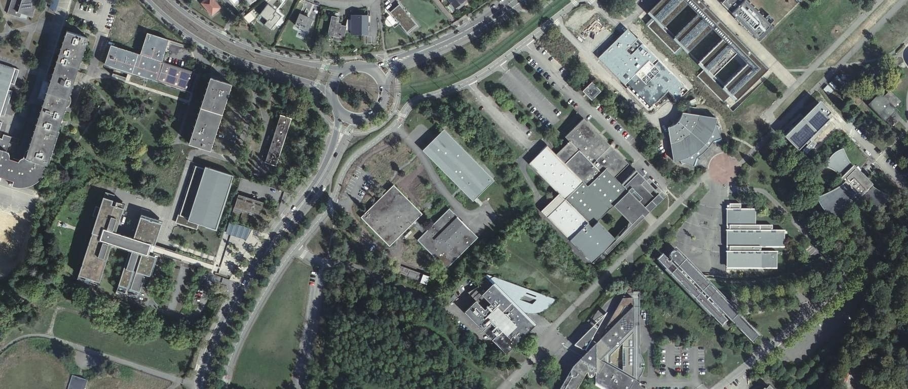 Vue aérienne de ESSPA Business School
