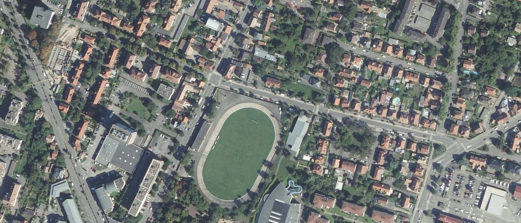 Vue aérienne de Alaji Sas - Site de Colmar
