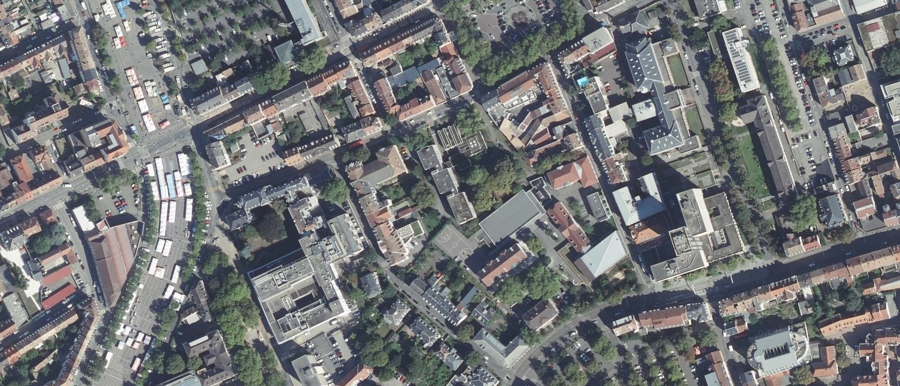 Vue aérienne de Euclea