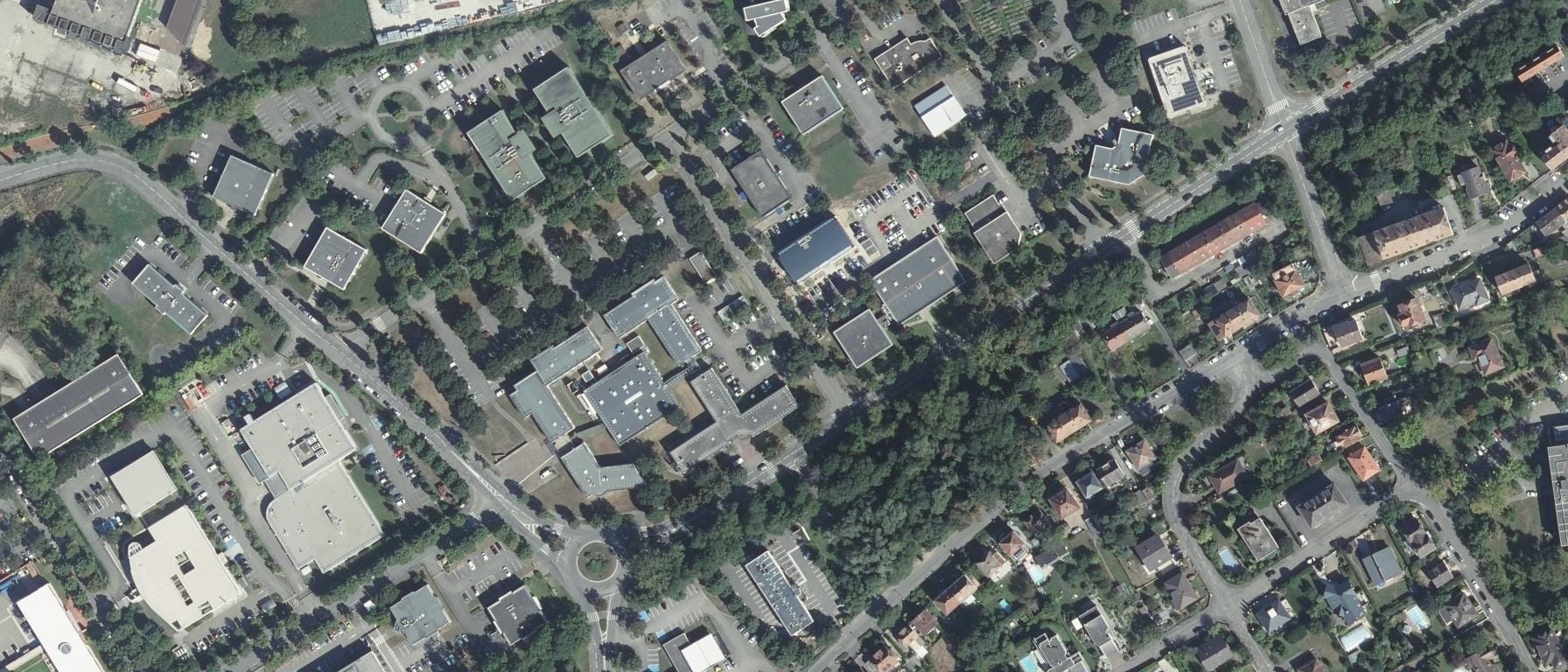 Vue aérienne de Ecole Supérieure de l'Optique et de la Vision