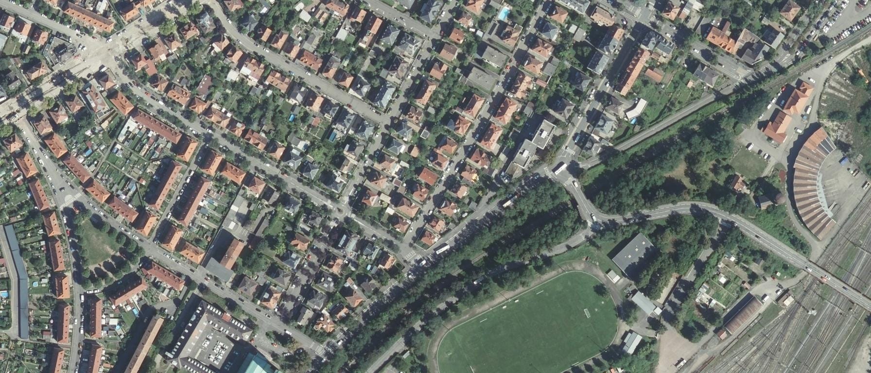 Vue aérienne de Groupe alternance Colmar