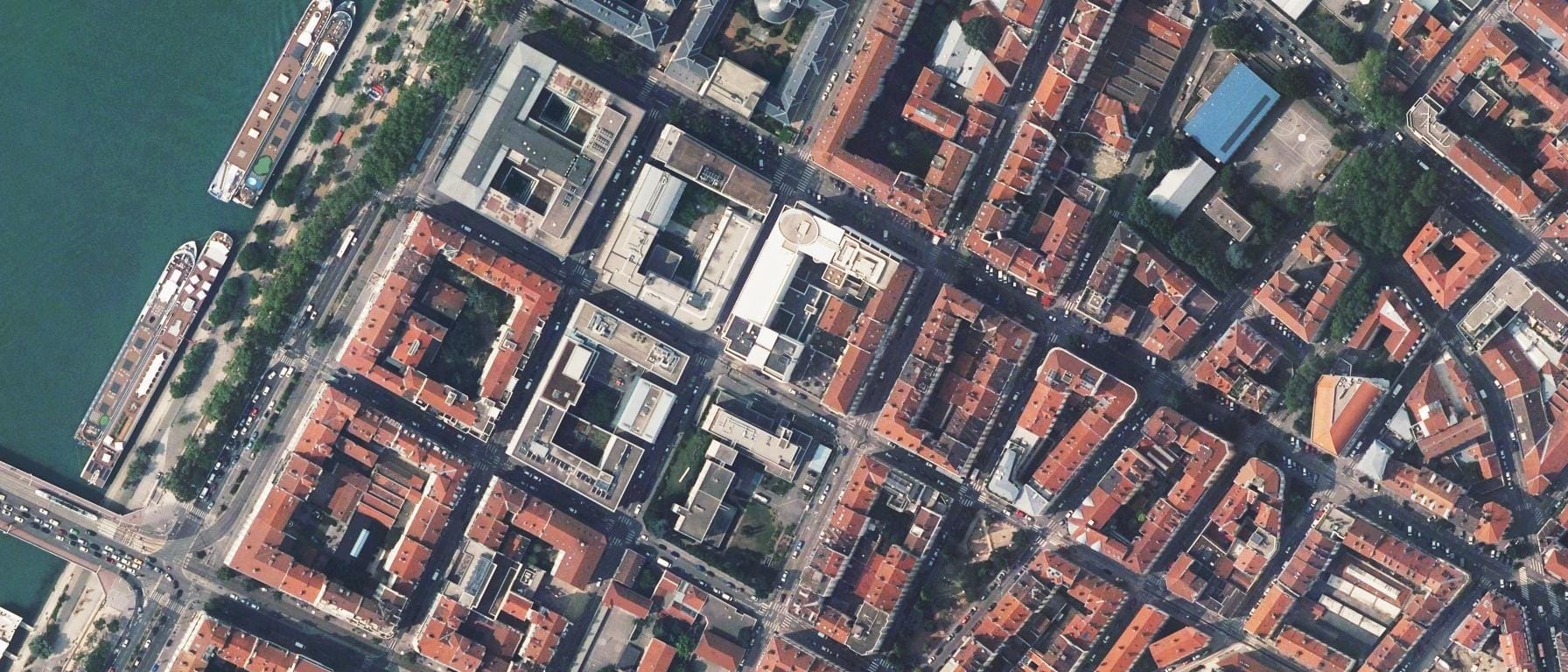 Vue aérienne de INSTITUT NATIONAL DES FORMATIONS NOTARIALES DE LYON