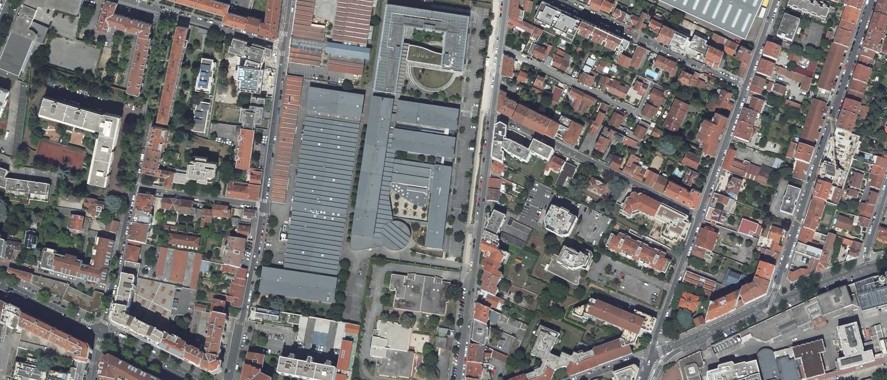 Vue aérienne de Lycée professionnel Des Métiers d'Art SEPR