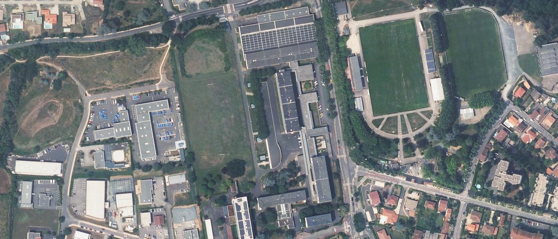 Vue aérienne de Lycée Louis Armand