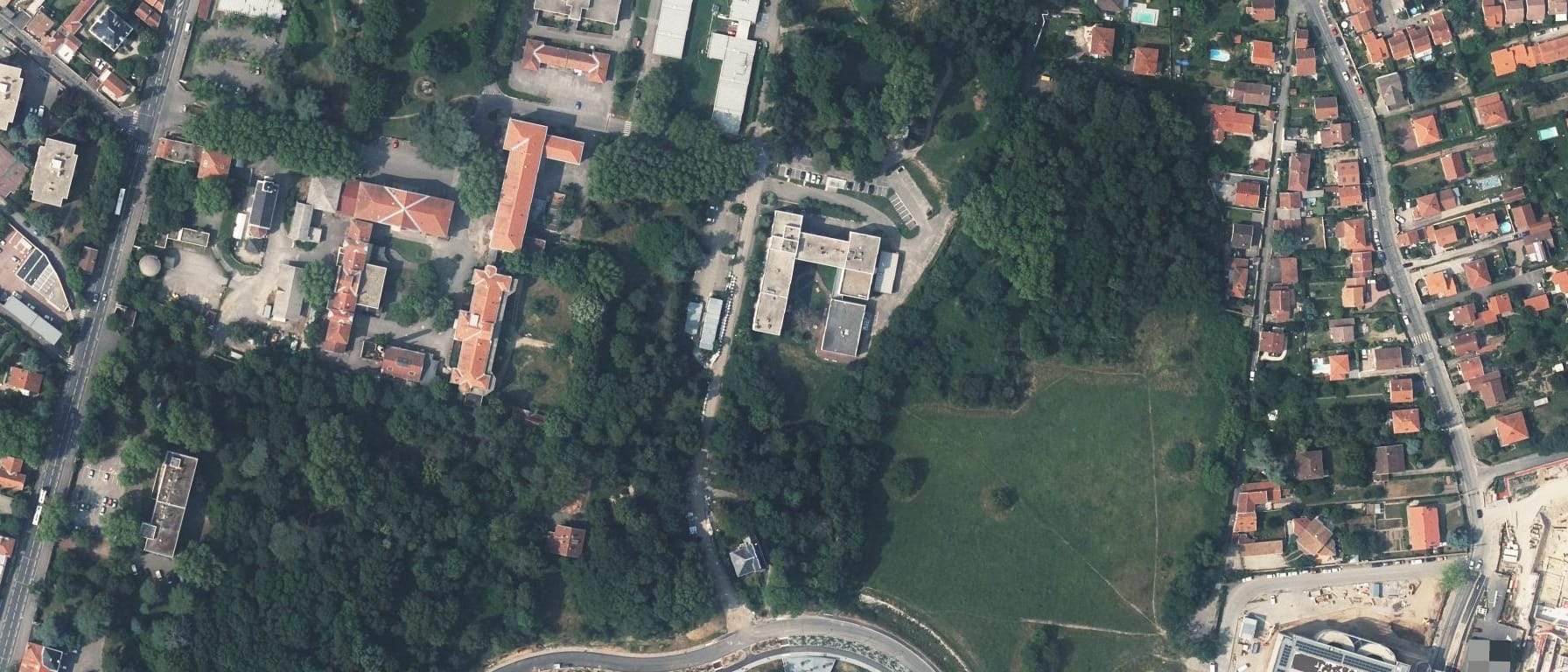 Vue aérienne de IFSI Clémenceau