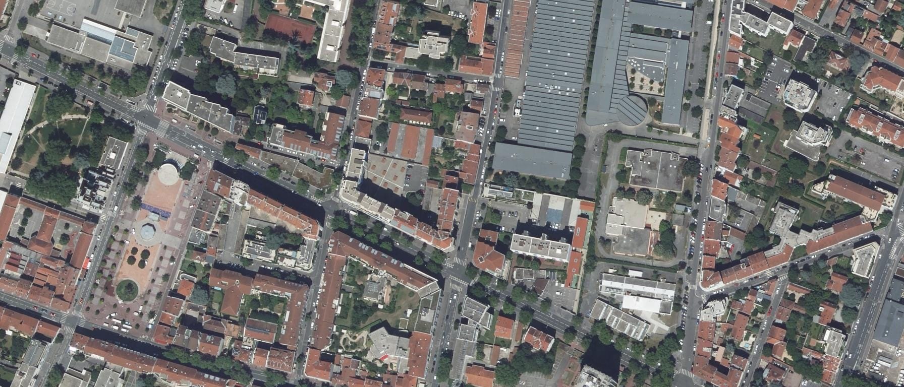 Vue aérienne de CFA de l'AFPIA Lyon