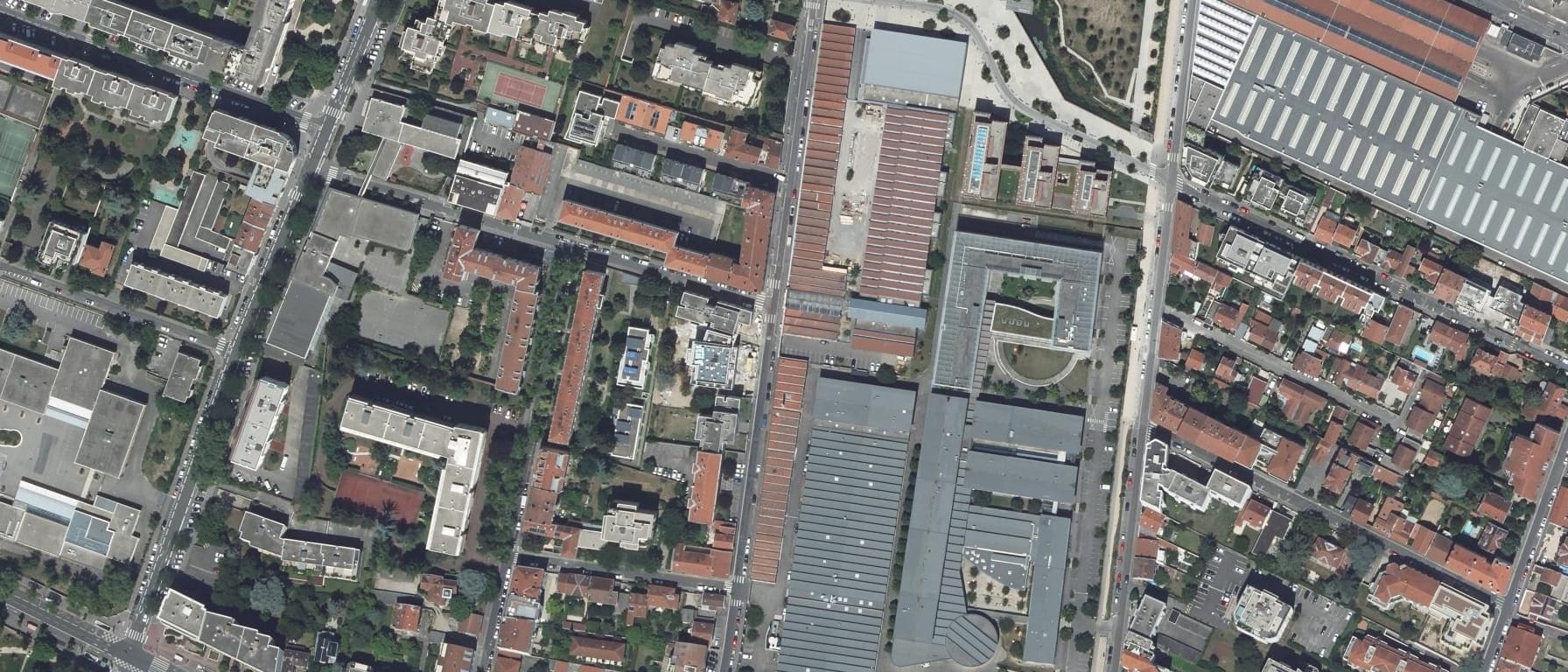Vue aérienne de CFA Compagnons du Tour de France - Fédération Compagnonnique Régionale de Lyon