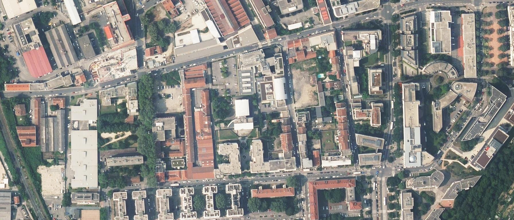 Vue aérienne de Lycée Jehanne de France - CFA les Chassagnes