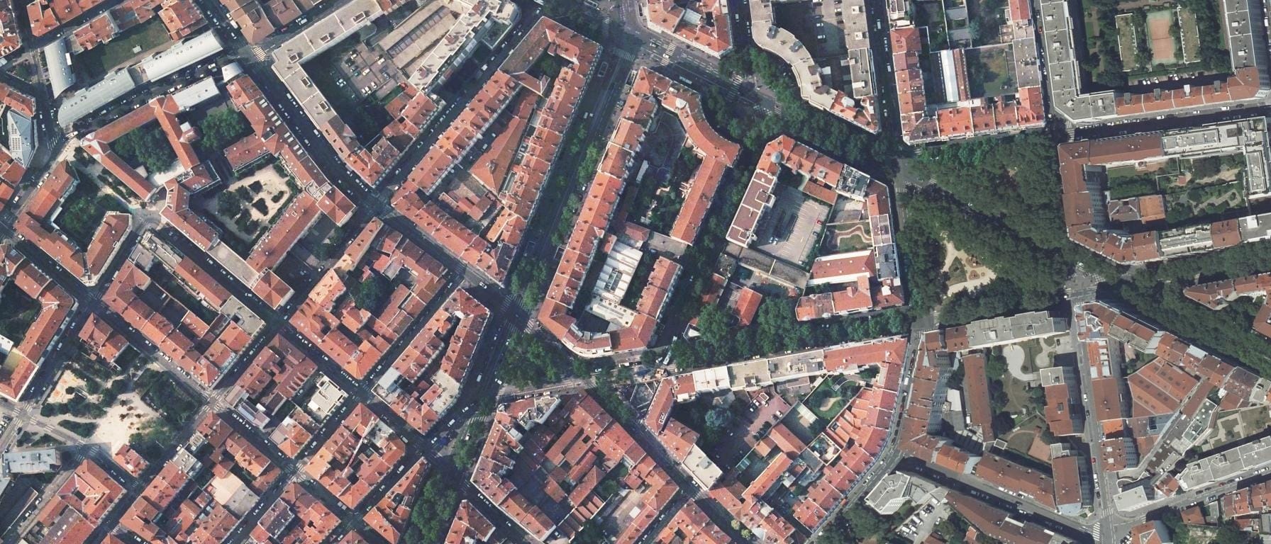 Vue aérienne de ESIMA Lyon