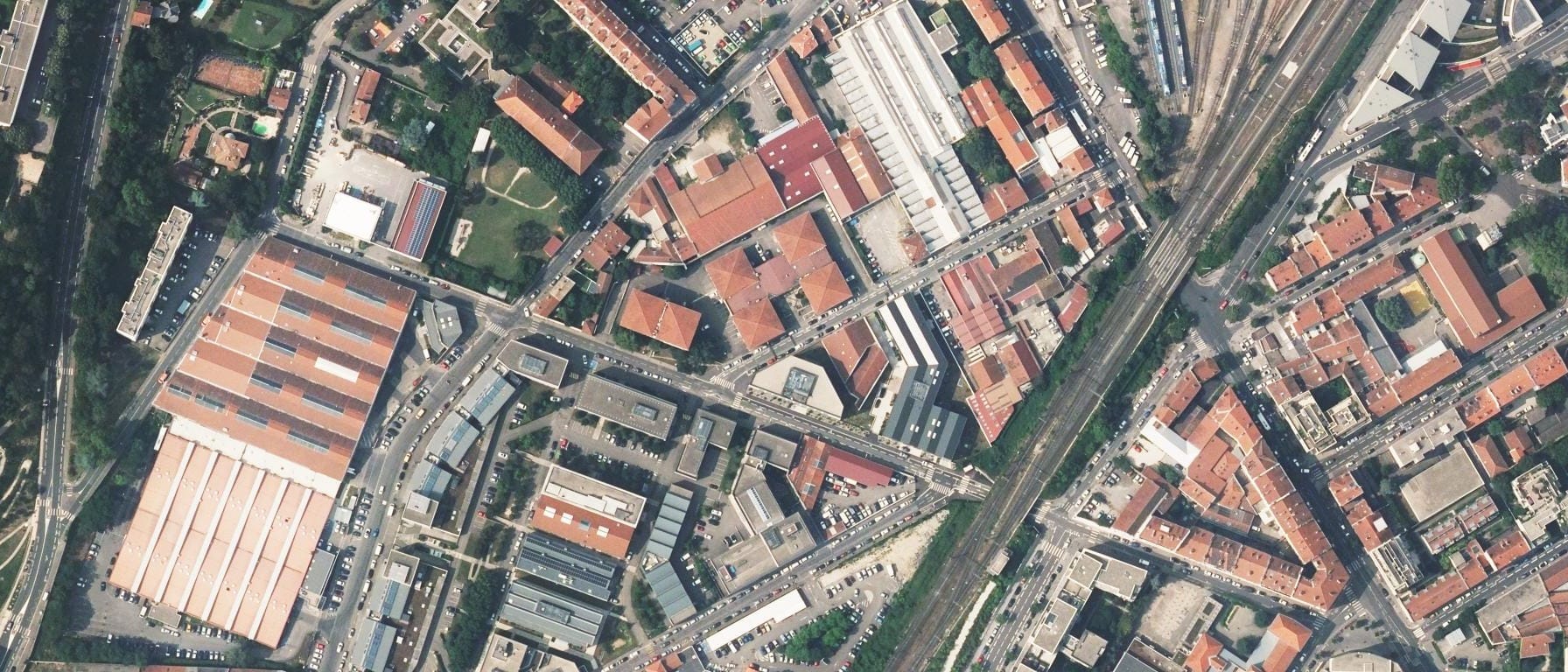Vue aérienne de Centre de formation des Apprentis Groupe Formation Systemes Pro - Systèmes