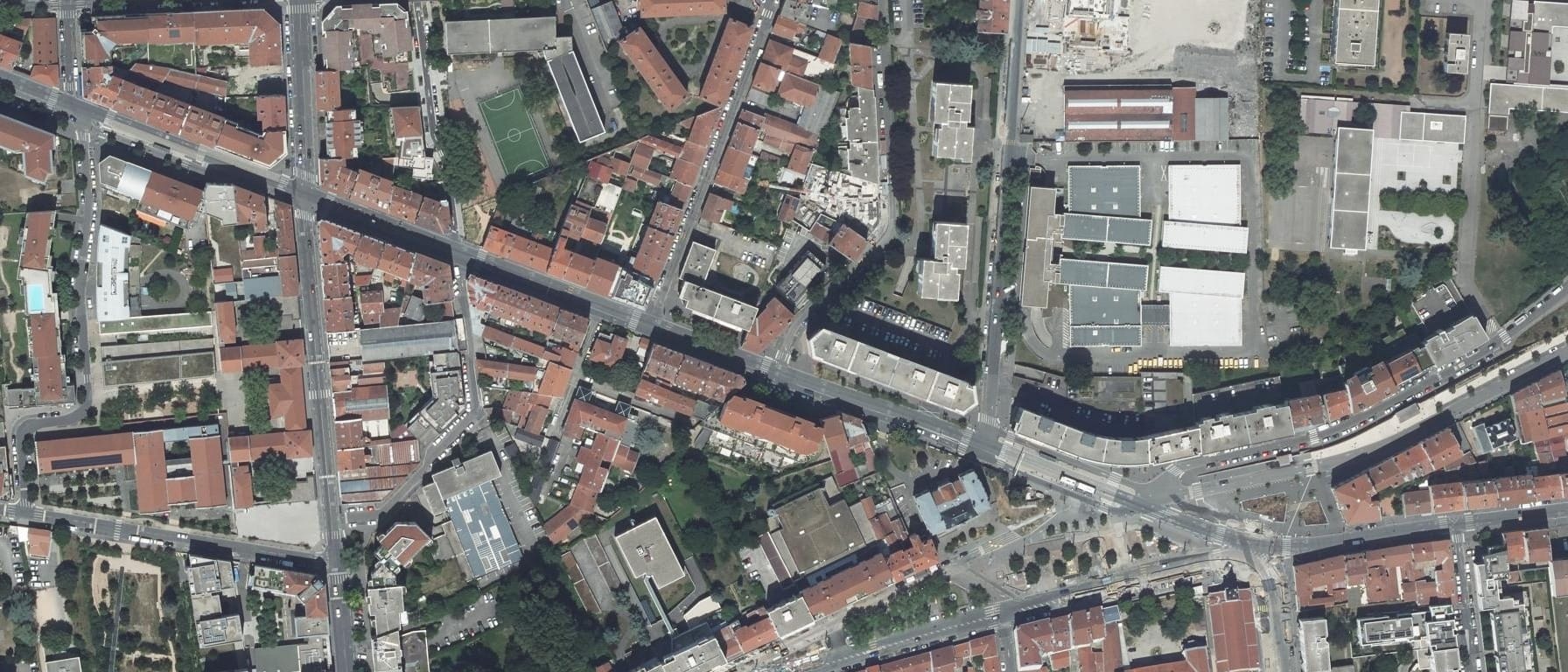 Vue aérienne de Groupe Alternance LYON (69)