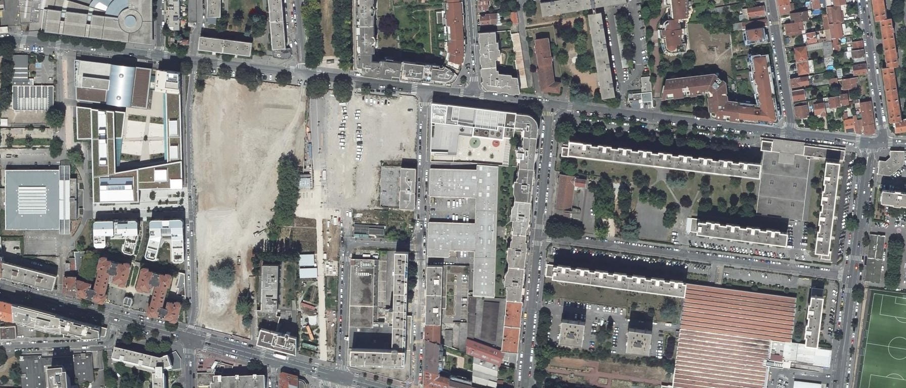 Vue aérienne de EFASUP (AVENIRSUP) VILLEURBANNE