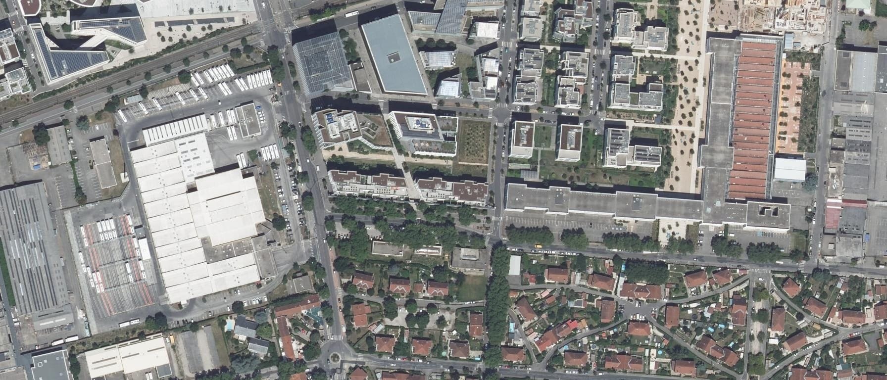 Vue aérienne de BUILDERS Lyon