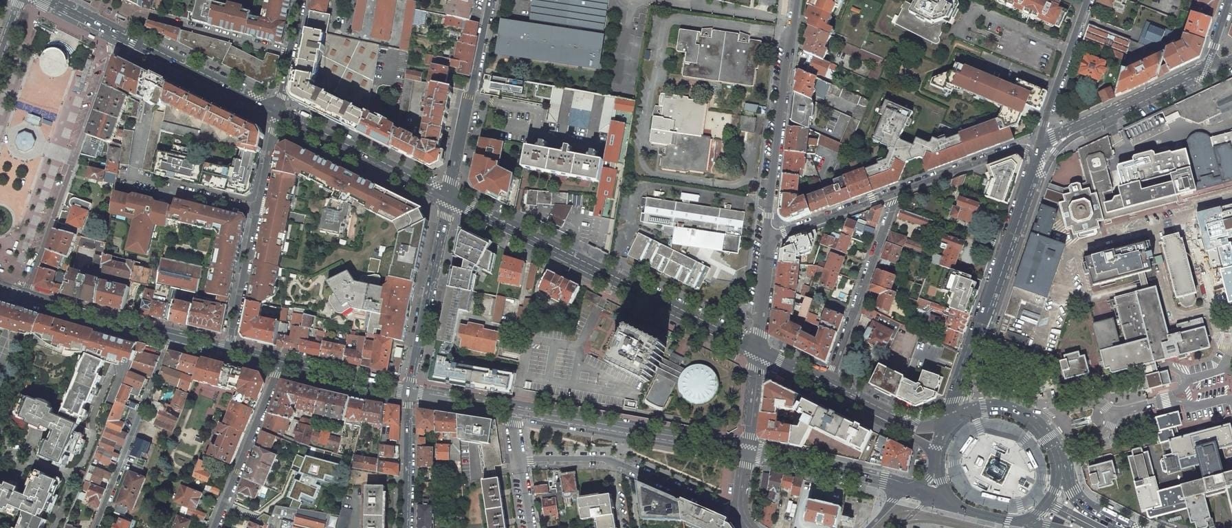 Vue aérienne de SUPSANTE