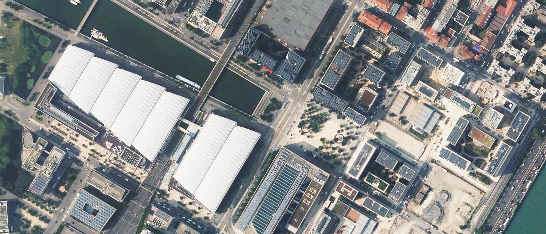 Vue aérienne de Formation Alternance Supérieure FASUP Lyon