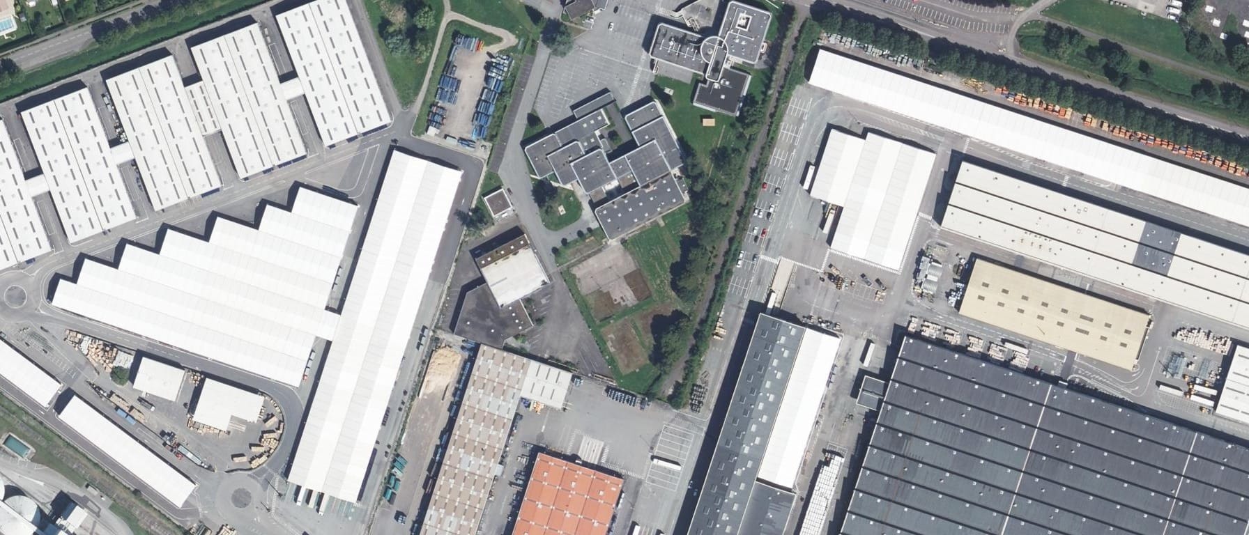 Vue aérienne de I.U.T de Besançon - Antenne de Vesoul