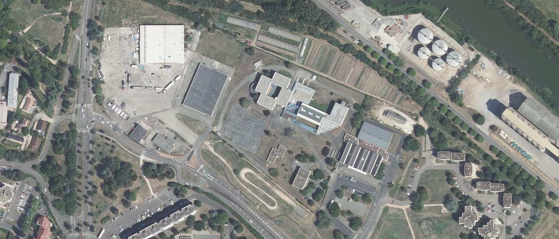 Vue aérienne de Lycée Hilaire de Chardonnet