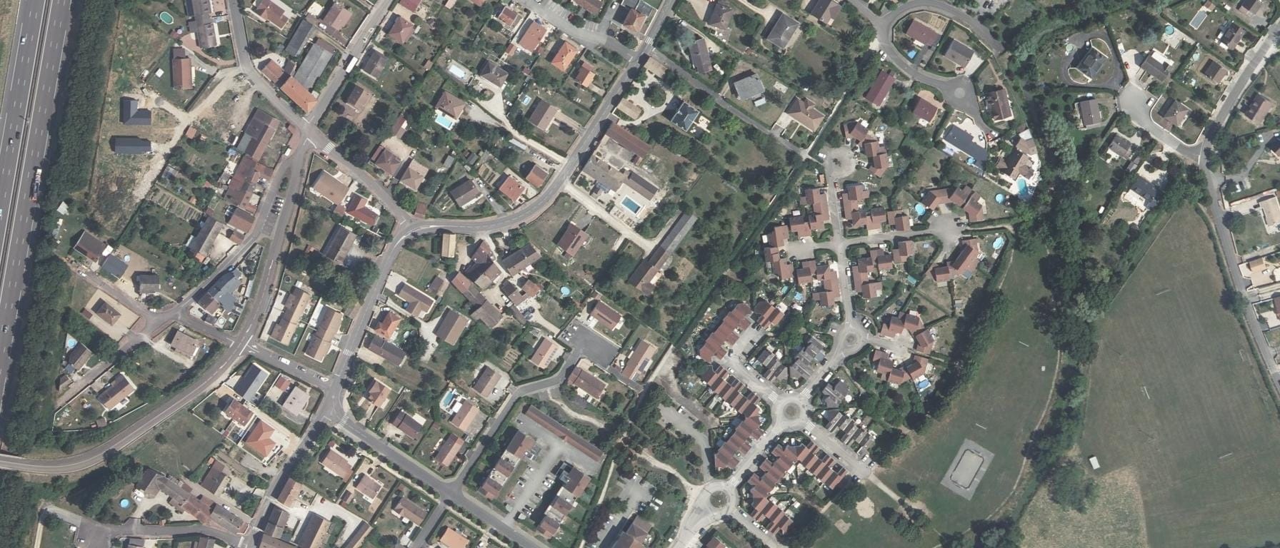 Vue aérienne de AFTRAL - CHALON