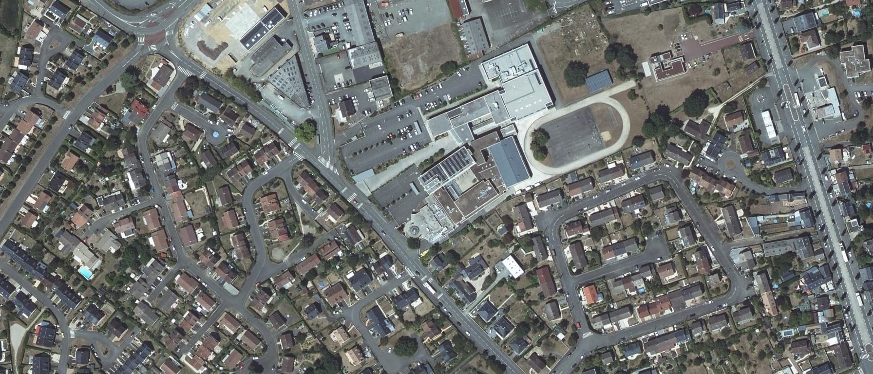 Vue aérienne de Lycée Ste Catherine