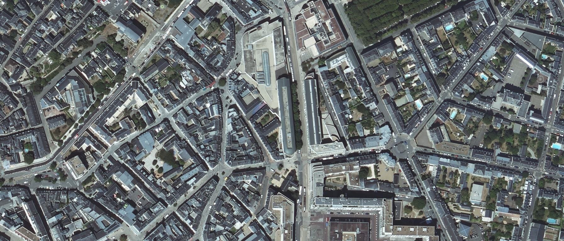 Vue aérienne de ECOFAC LE MANS