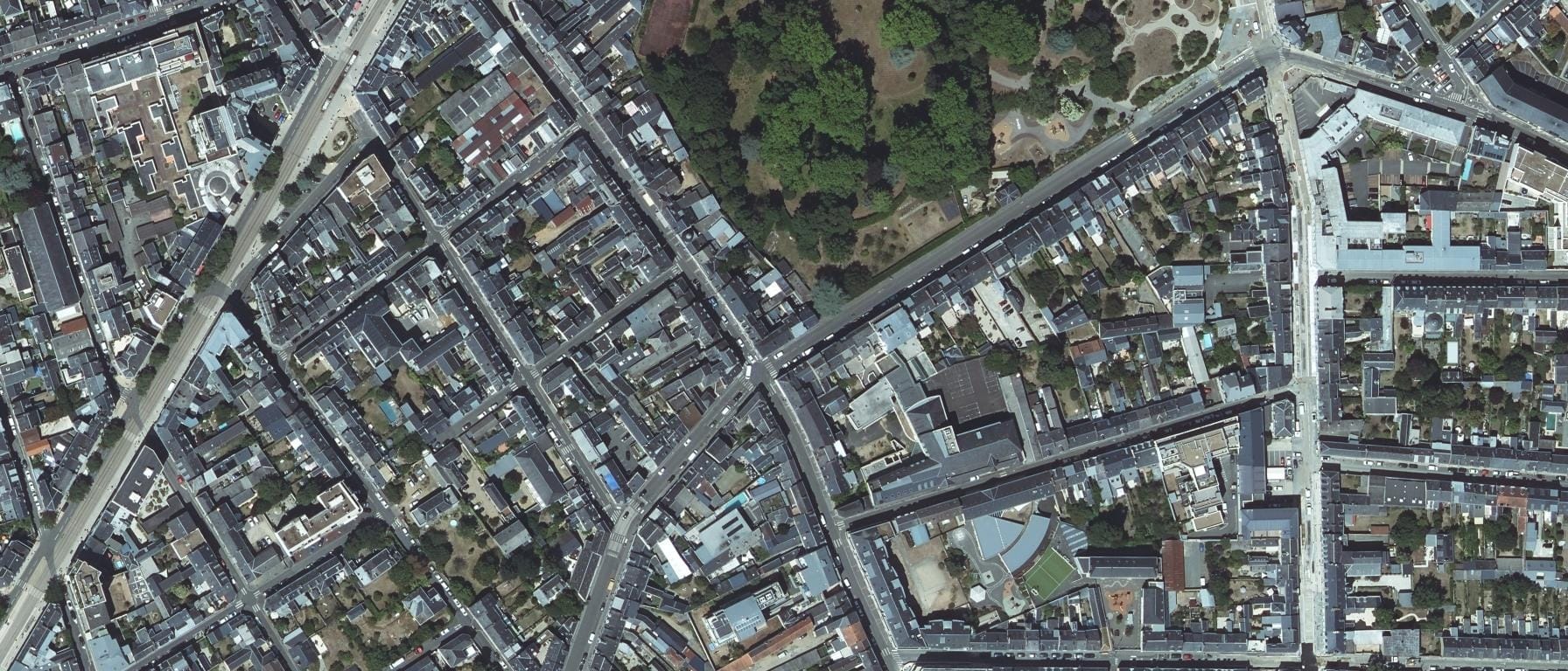 Vue aérienne de IFAG - Le Mans