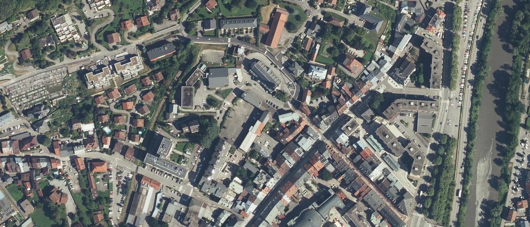 Vue aérienne de UFA Lycée Jeanne d'Arc - CFA Aktéap