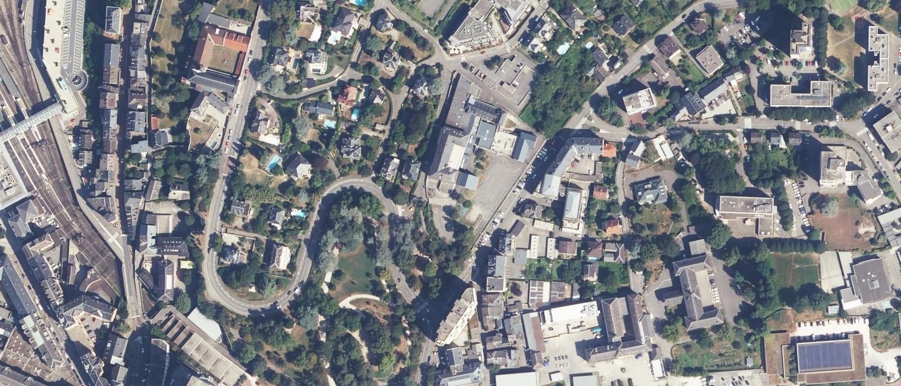 Vue aérienne de Lycée Saint Ambroise