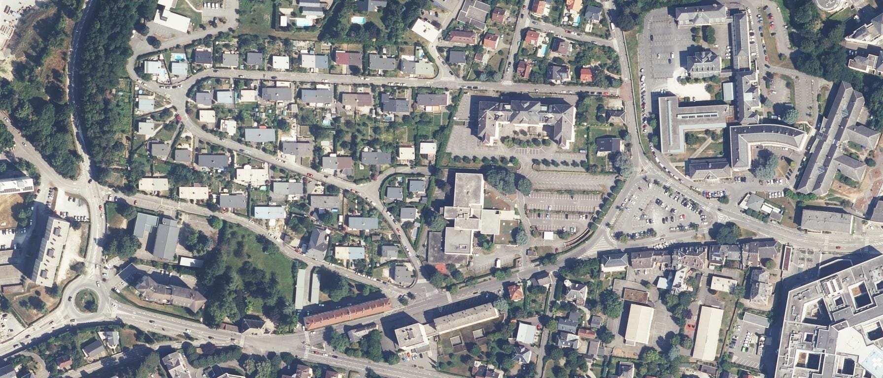 Vue aérienne de IFSI de Savoie
