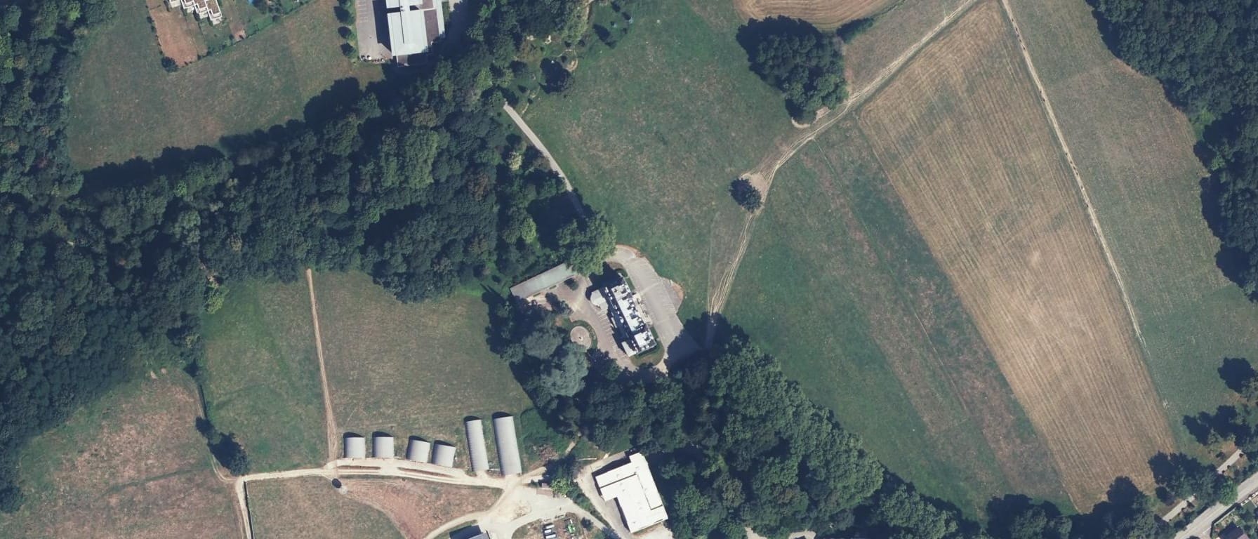 Vue aérienne de CFPPA La Motte Servolex