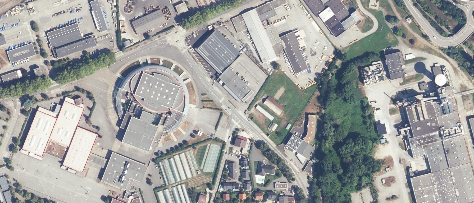 Vue aérienne de Centre de formation d’apprentis de PALAFIS Chambéry