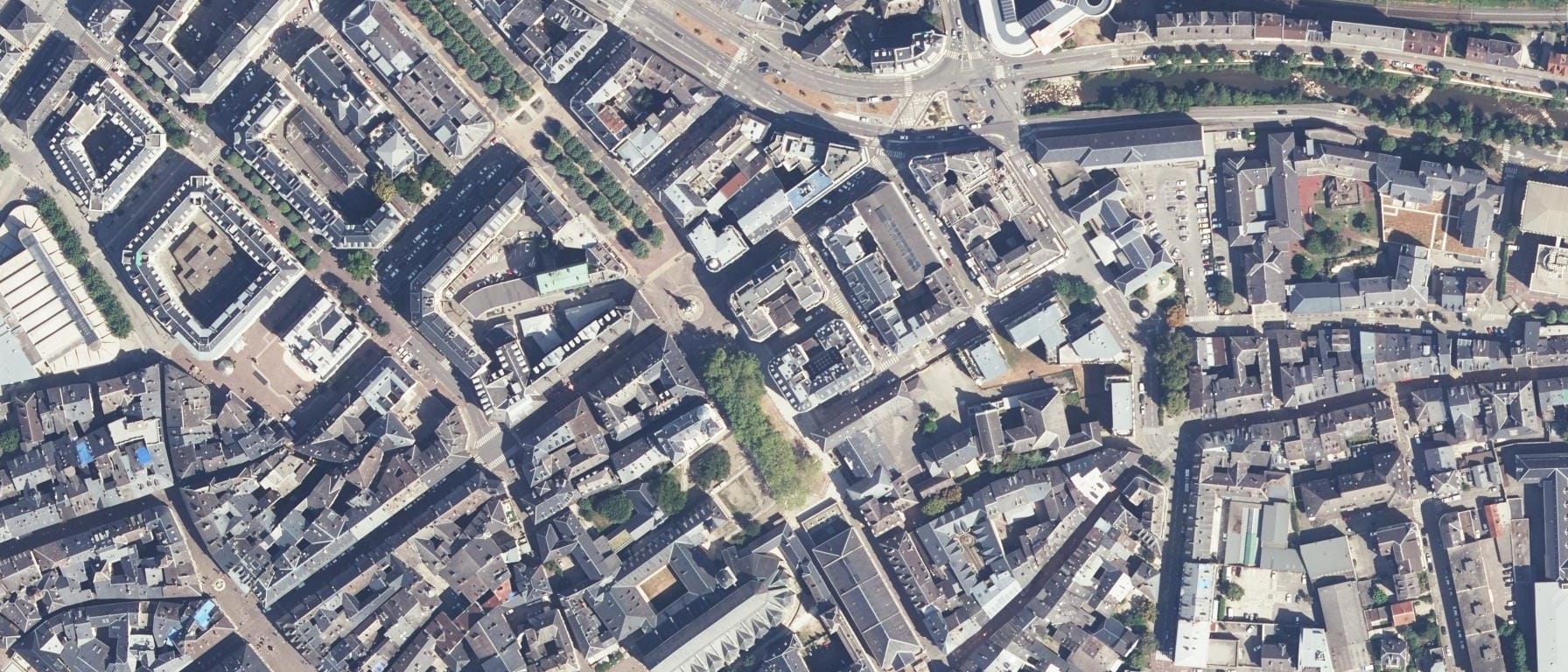Vue aérienne de Site de formation d'apprentis de G5 Commerce et Formation-Chambéry