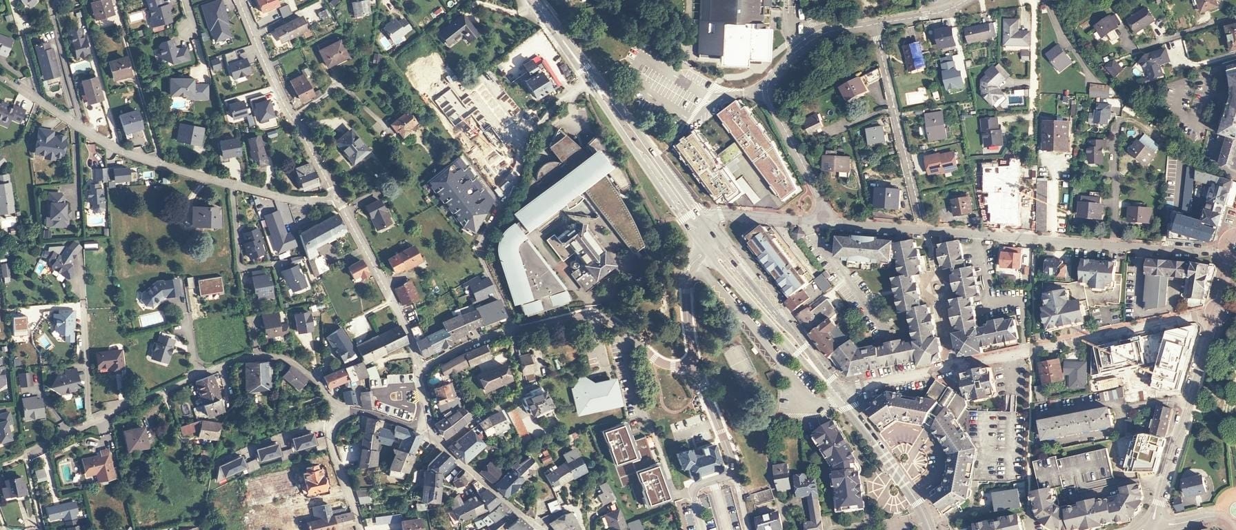Vue aérienne de Centre de formation d'apprentis d'Avenir Pro Formations - Challes Les Eaux