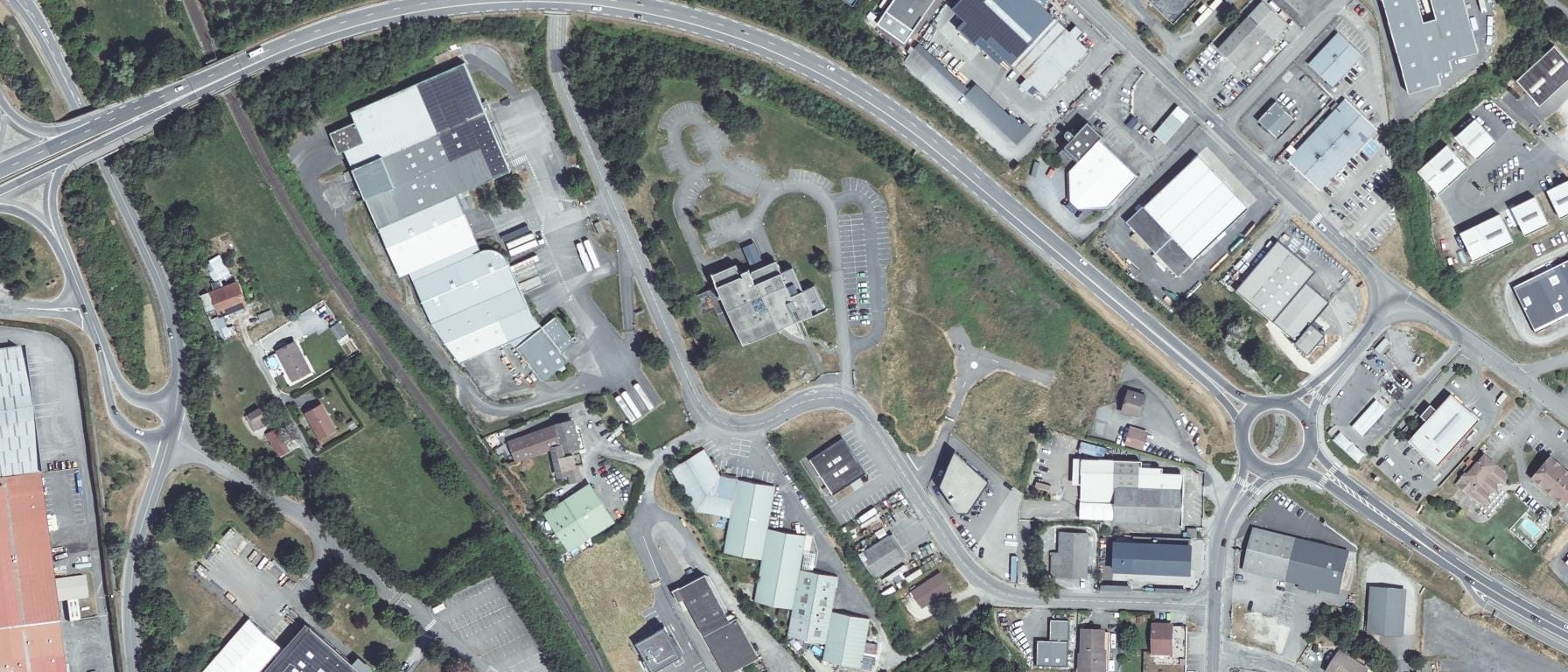 Vue aérienne de Lycée Sainte Famille