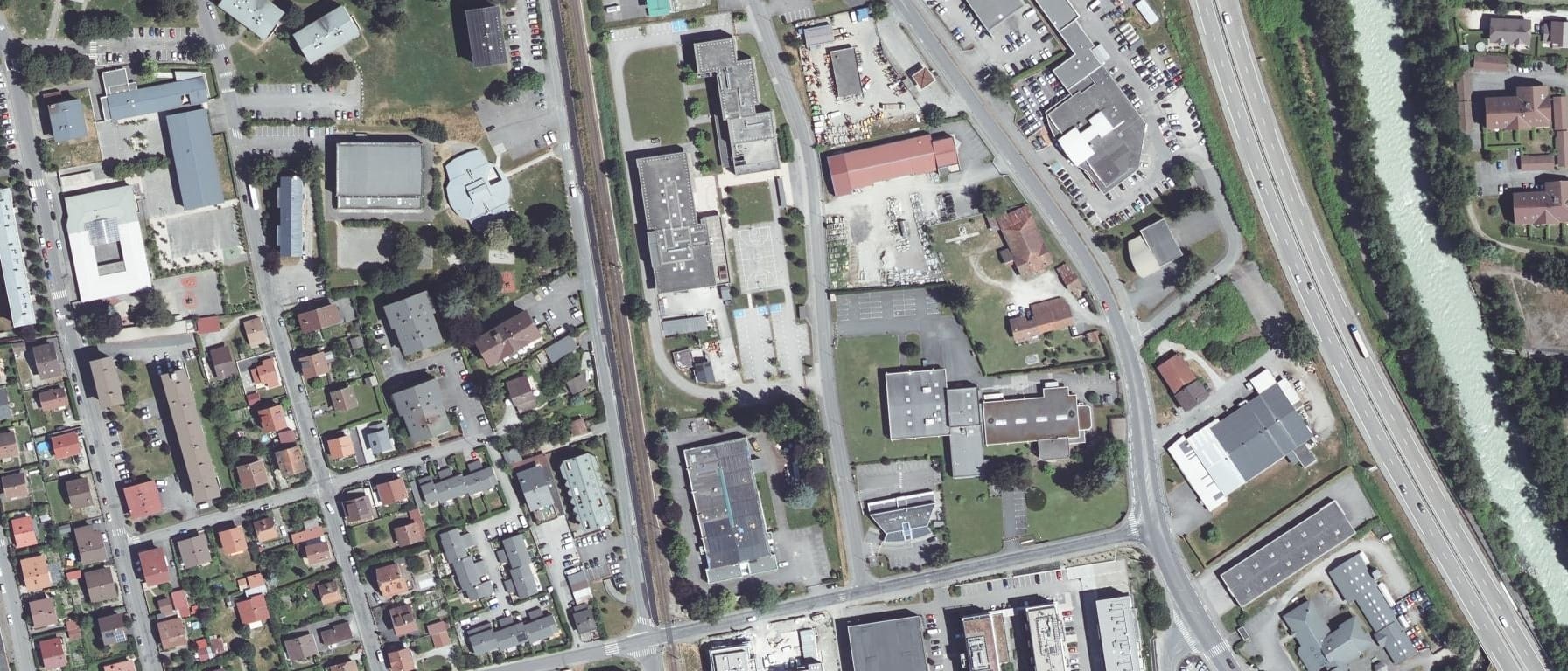Vue aérienne de Lycée Saint Joseph - CFA Aktéap