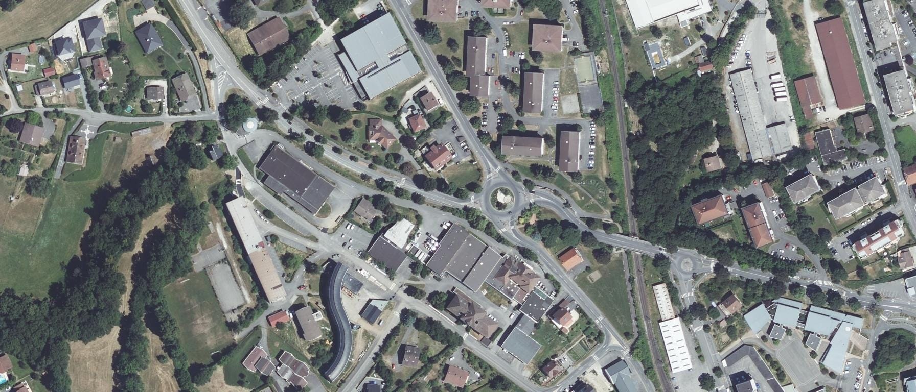 Vue aérienne de ENILV