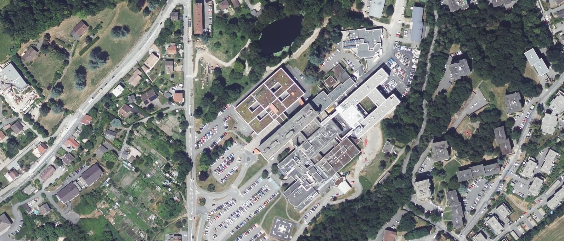 Vue aérienne de IFSI Thonon Les Bains