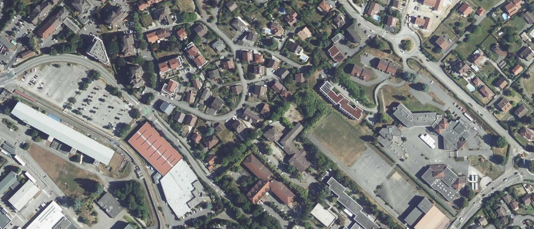 Vue aérienne de MFR - CFA FRMFREO