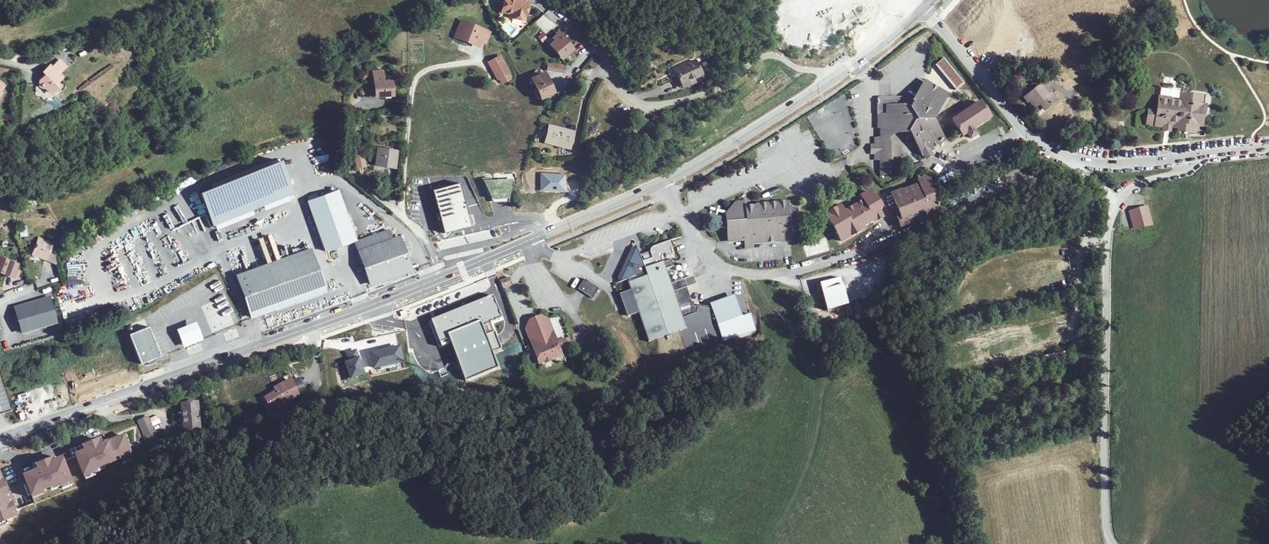 Vue aérienne de ANNEXE CFA MECANIQUE AUTOMOBILE ET AERONAUTIQUE