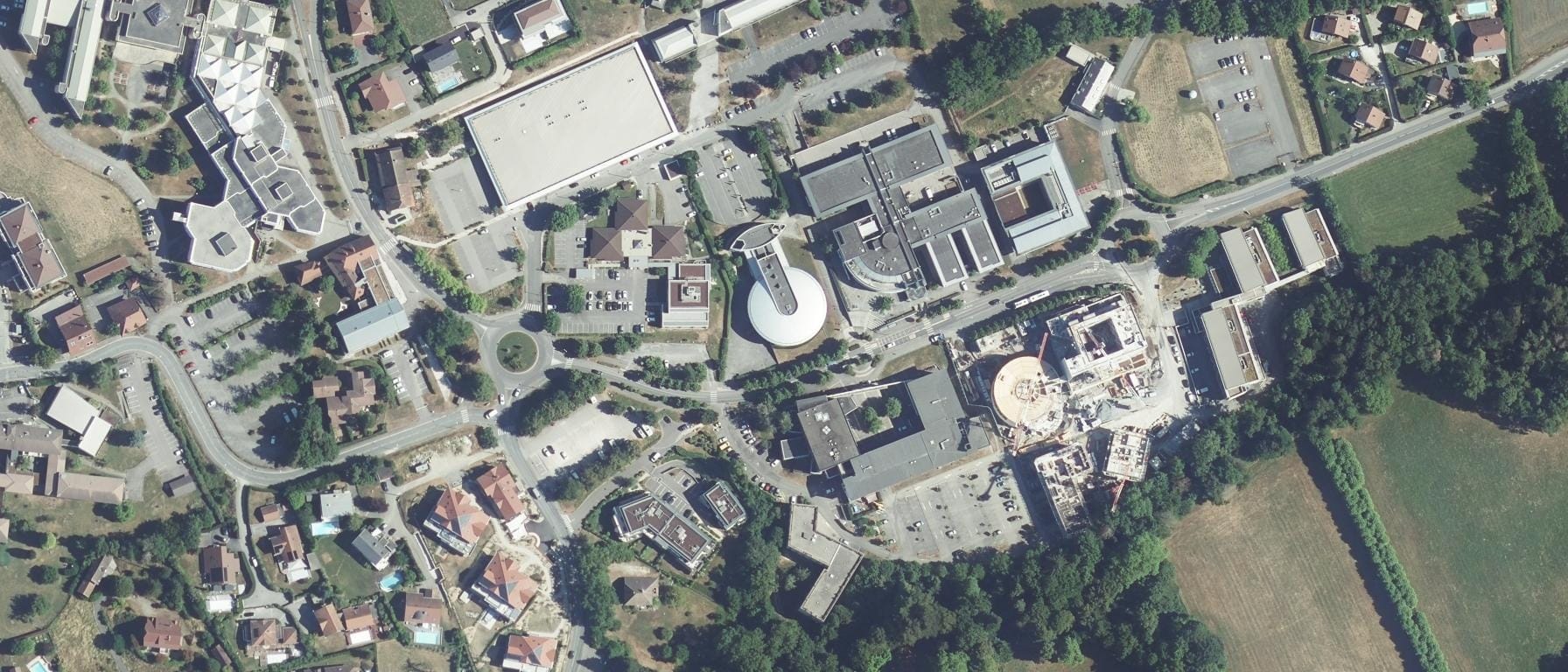 Vue aérienne de Université Savoie Mont Blanc - Annecy-le-Vieux