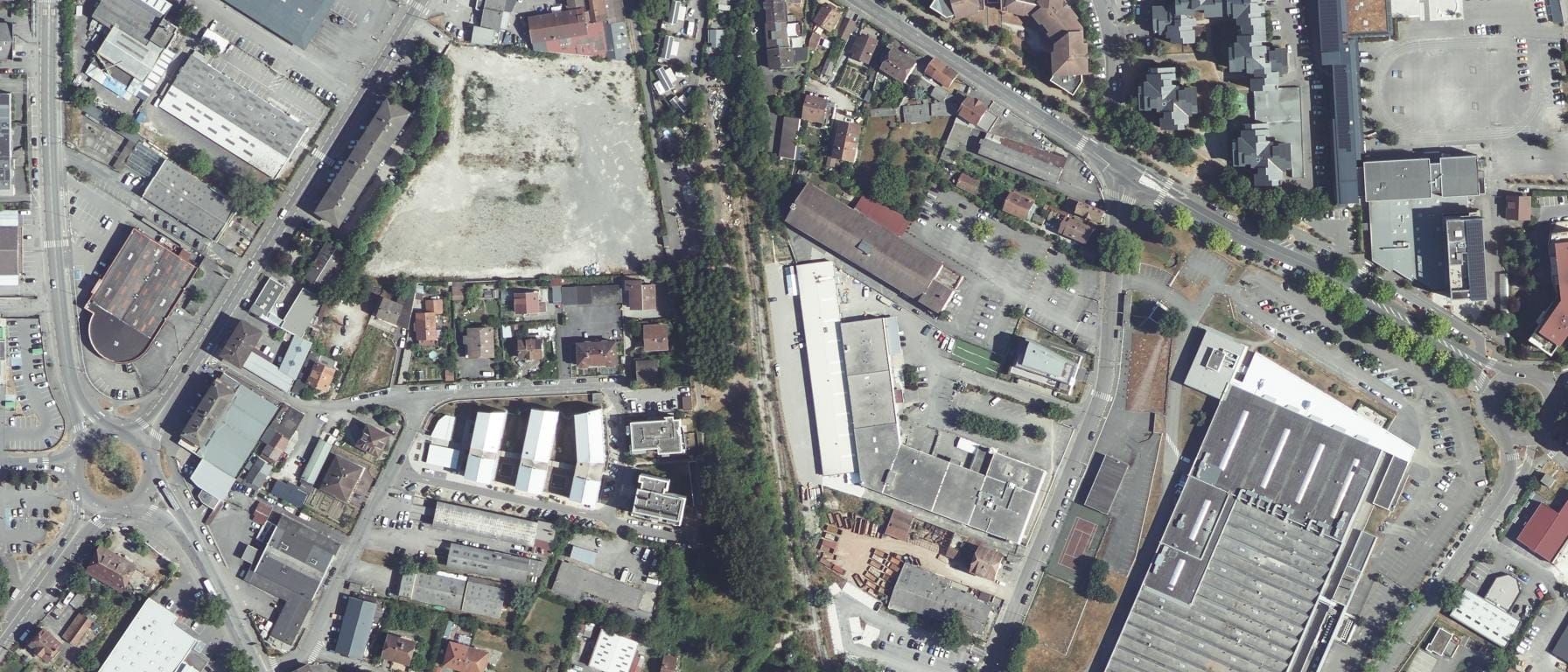 Vue aérienne de IPAC ANNECY