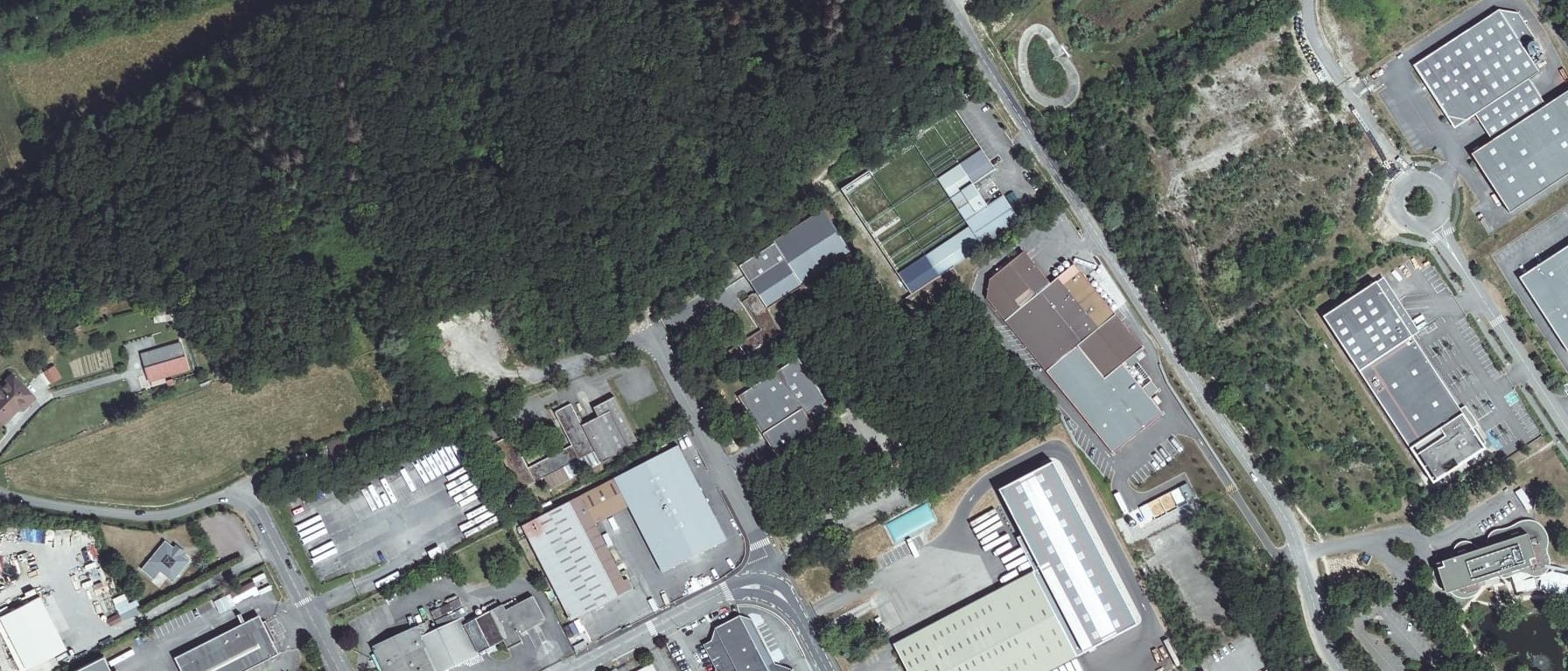 Vue aérienne de IPAC VILLE-LA-GRAND