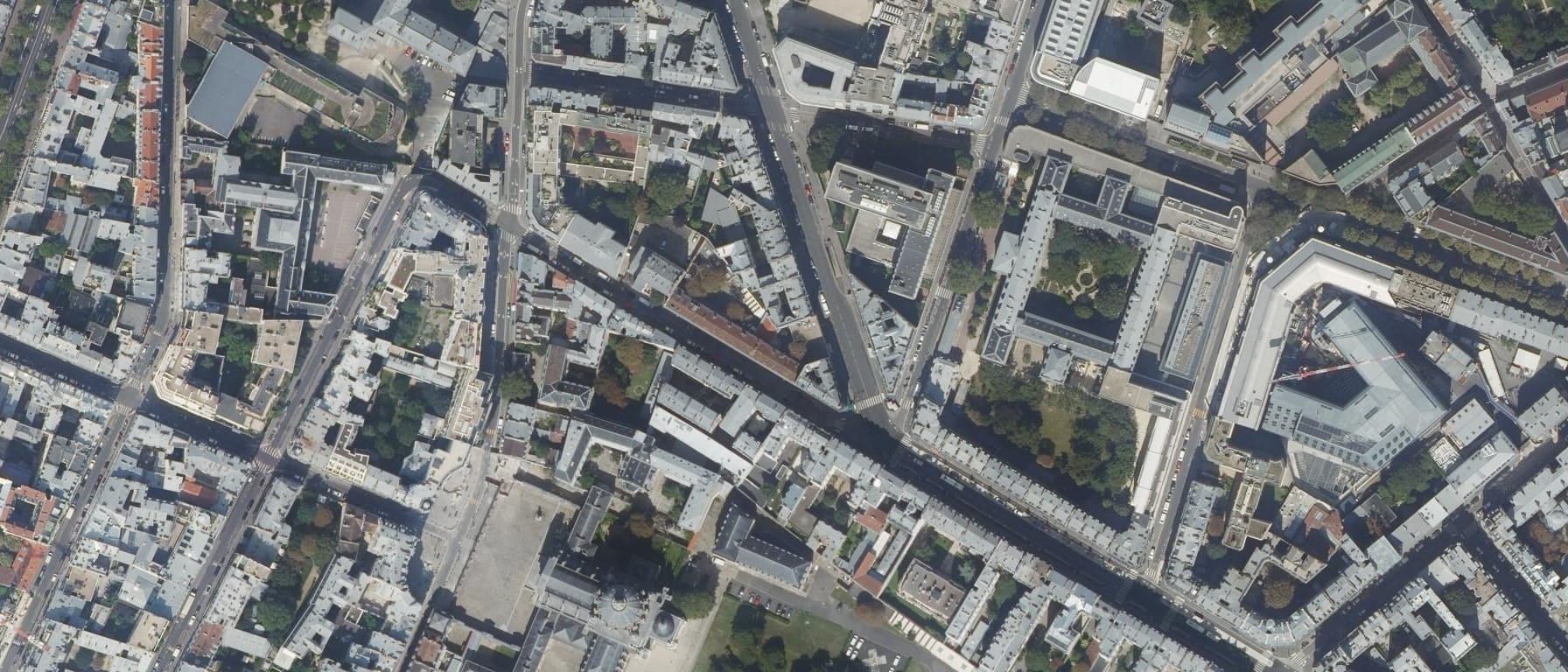 Vue aérienne de Lycée Lucas De Nehou
